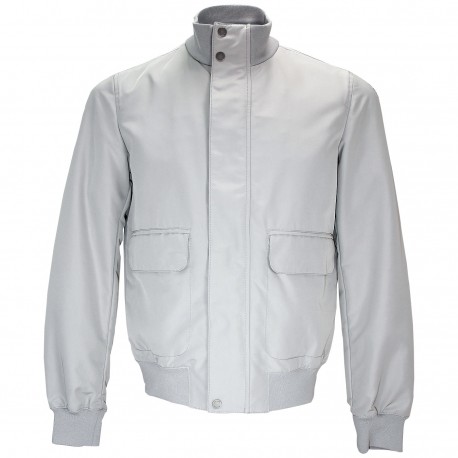 Blouson GEOX gris perle